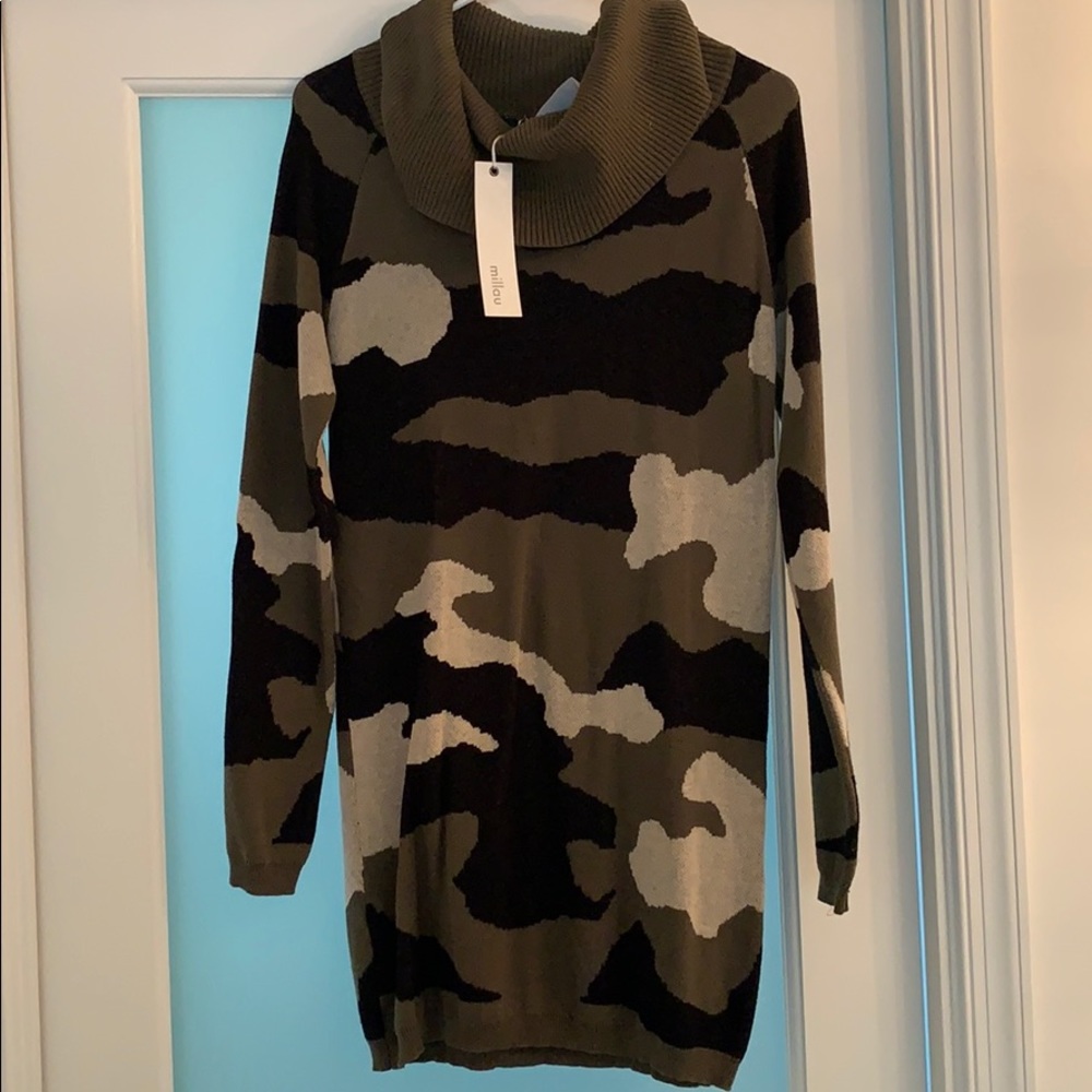 Adorable camo dress